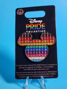 Disney Parks Mickey Icon Jeweled Pin Pride Collection Neu Gay Lesbian Trans NEU - Bild 1 von 6