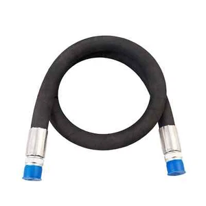 Conjunto de manguera hidráulica 1/4" x 48" 2 hilos NPT accesorios macho recto NUEVO - Imagen 1 de 5