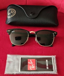 RAY - BAN CLUBMASTER RB 3016 W0365 SONNENBRILLE WIE NEU ETUI TOP - Bild 1 von 7