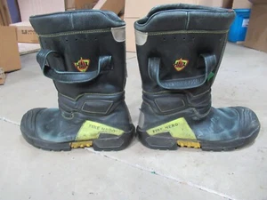 HAIX Fire 14" GRÖSSE 11 M FIRE HERO Feuerwehrstiefel HERREN US LEDER STRUKTUR - Bild 1 von 9