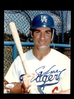 Steve Garvey JSA Cert Signed  8x10 Photo Autographed Dodgers - Image 1 of 2