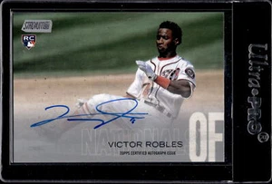 2018 Stadium Club #37 Victor Robles Auto - Foto 1 di 2
