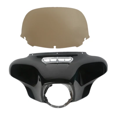 Carenado exterior Batwing parabrisas de 12,5"" apto para Harley Ultra Limited FLHTK 14-23 Foto 1 de 4