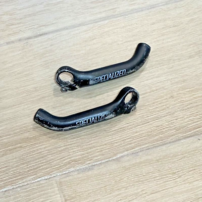 Extremos de barra de bicicleta de montaña especializados negros 22,2 mm abrazadera 160 mm de largo A1 Foto 1 de 4