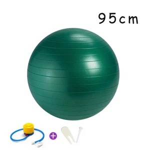 Exercise Ball for Fitness Pilates Stability Balance Yoga Workout Anti Burst - Picture 1 of 11