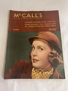 1938 October McCalls’s Magazine, Katharine Haviland-Taylor, Helen Hull (MH16) - Imagen 1 de 3