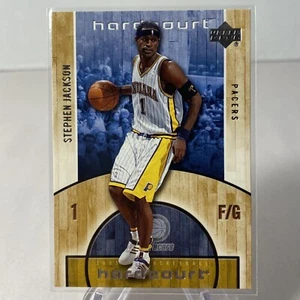 2005-06 Upper Deck Hardcourt Indiana Pacers Basketball Card #32 Stephen Jackson - Picture 1 of 2