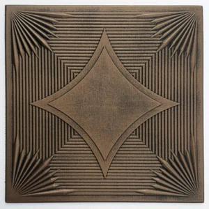 Deckenfliesen, Styropor YEREVAN MESSING SCHWARZ, 40 STÜCK - Bild 1 von 1