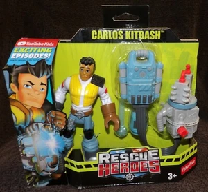 FISHER-PRICE RESCUE HEROES 2018 CARLOS KITBASH FIGURE SET - Picture 1 of 7