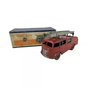 Original Blue Box Dinky Toy 555 Large Fire Engine With Ladder - Picture 1 of 10