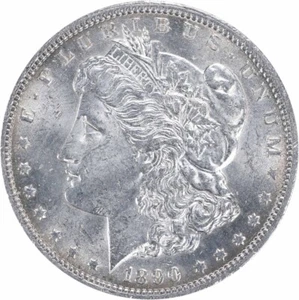 1890-O Morgan Silver Dollar Choice BU Uncertified #329 - Picture 1 of 2