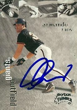 Armando Rios autographed Baseball Card (Giants) 1999 Skybox Thunder #237 - Image 1 of 1