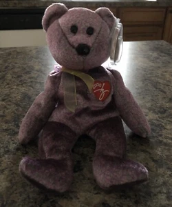 Ty Beanie Baby "2000 Signature Bear" nicht mehr produziert neu mit Etikett - Bild 1 von 5