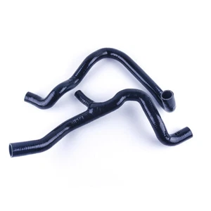 Fit Ford Focus MK2 ST/ST-2/ST Racing Silicone Radiator coolant Hose Kit Black - Bild 1 von 12
