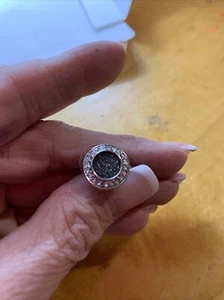 NWOT ABS allen Schwartz stud earrings .5" V51 - Picture 1 of 6