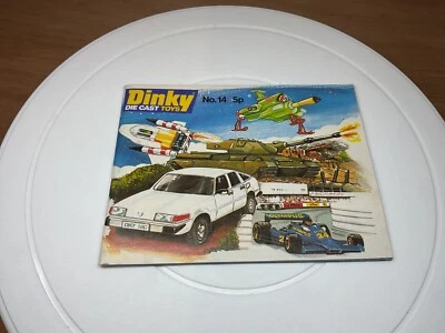 VINTAGE DIECAST DINKY TOYS 1979 CATALOGUE NO 14 - SHOP NEW OLD STOCK