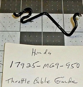 HONDA GL1200 17925-MG9-950 THROTTLE CABLE GUIDE USED 1 QUANTITY FREE SHIPPING - Picture 1 of 2