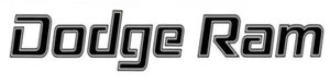 Black Tailgate Name Decal For 1977-1984 Dodge Ram Pickup Trucks 9-3/4" X 1-3/8" - Picture 1 of 3