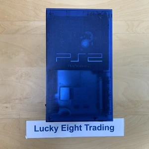 PS2 Ocean Blue SCPH 37000 Console only Playstation 2 Fat [H] - Picture 1 of 5