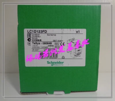 1pcs New LC1D123FD contactor 12A 110VDC spring terminal - Image 1 of 2