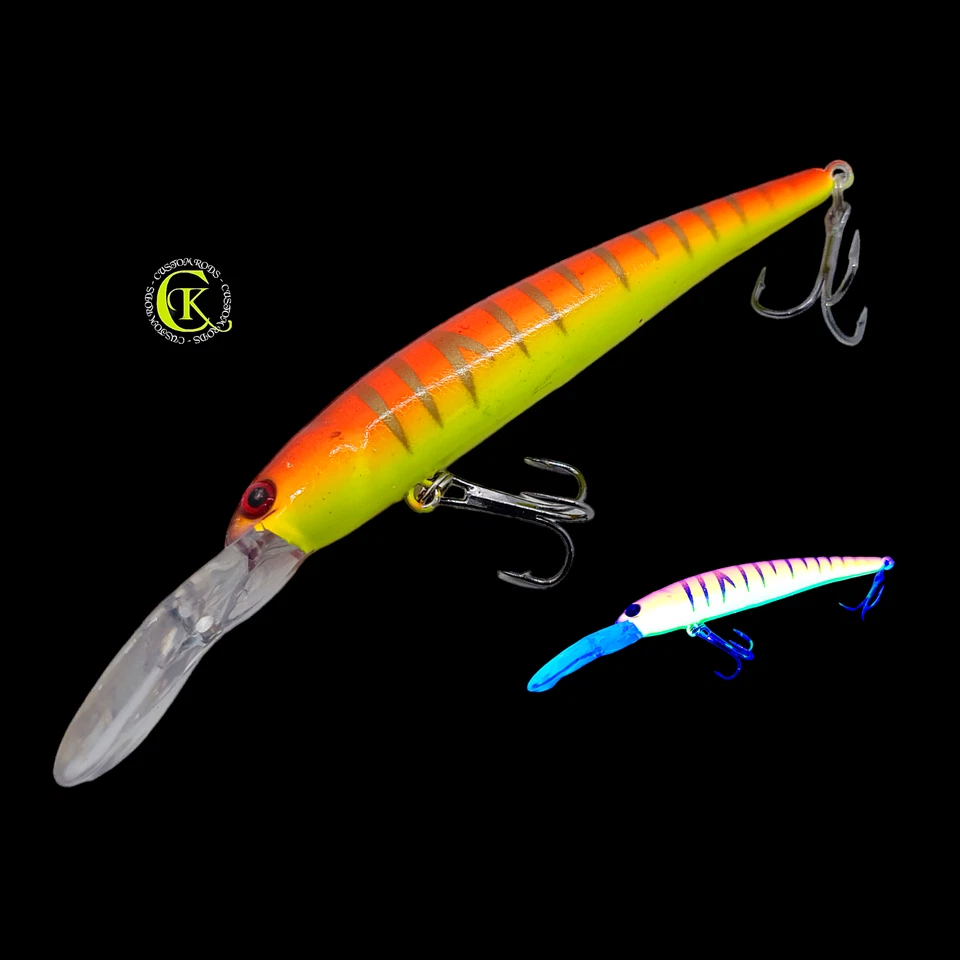 Twitchbait 16,5cm Wobbler Swimbait Kunstköder Schleppen Köder Tiefläufer Zander - Bild 1 von 1