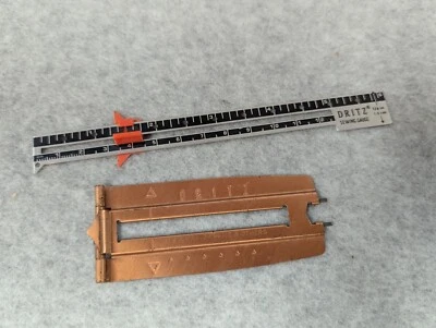 Vintage DRITZ Sewing Gauge & Bound Buttonhole Maker Sewing Machine Tools - Image 1 of 2