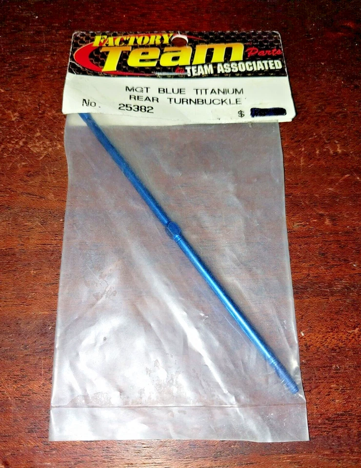 Team Associated RC # 25382 Blue Titanium Rear Turnbuckle (MGT) - Image 1 of 2