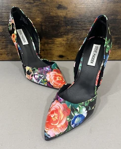Steve Madden Vincible Multi Color Floral Pumps Size 9.5 - Picture 1 of 12