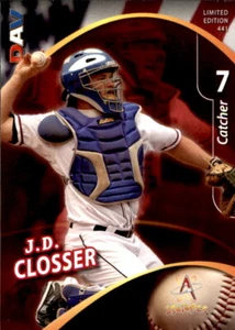 2009 Albuquerque Isotopes DAV #3 J.D. Closser Alexandria Indiana Baseball Card - Picture 1 of 2