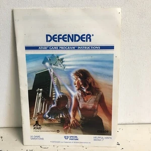 Defender Atari Videospiel nur Handbuch - Bild 1 von 3