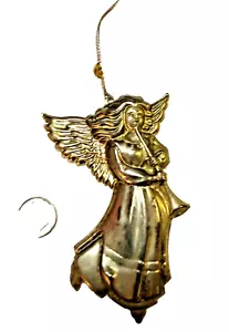 ORNAMENTO VINTAGE ROYAL LIMITED ANGEL 4" PLACCATO ARGENTO - USATO - Foto 1 di 5