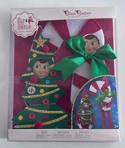 Costumes de vacances elfe sur l'étagère Haha ~ Collection Claus Couture ~ NEUF arbre neuf dans son emballage