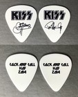 ✨✨Great rarer set of Gene & Paul  Rock n’ Roll Hall of Fame guitar picks!!!✨✨