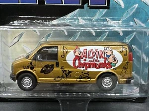 2000 Johnny Lightning GOLD GMC VAN ALVIN & CHIPMUNKS TRUE GRIT Playing Mantis - Picture 1 of 3