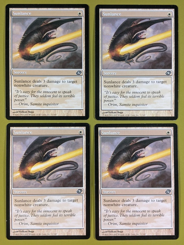 Sunlance x4 Planar Chaos 4x Playset Magic the Gathering MTG - Image 1 of 1