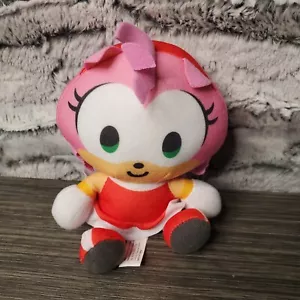 Amy Rose Sonic the Hedgehog Plush Doll Stuffed Toy Figure 5" Mini Plush EUC - Picture 1 of 5