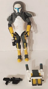 Star Wars Serie Nera 6" Pollici Repubblica Comando Scorch Figura Sciolta COMPLETA - Foto 1 di 9