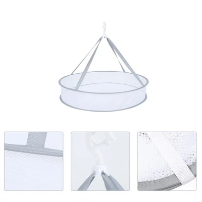 Dry Hanging Basket Portable Drying Rack for Clothes Foldable Folding - Image 1 of 4