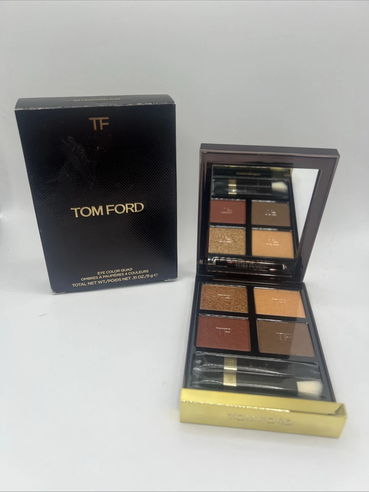 Tom Ford Eye Color Quad Eyeshadow Palette 26 Leopard Sun 0.31 Oz -