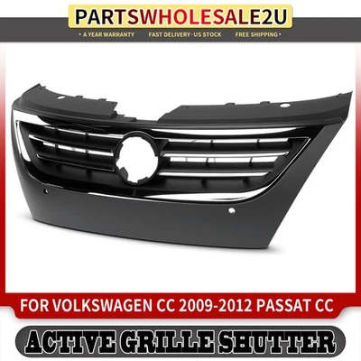 Rejilla de parachoques delantero para Volkswagen VW CC 2009-2012 Passat CC 2009-2010 2,0 L 3,6 L Foto 1 de 4