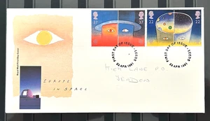 UK FDC First Day Cover Europe in Space 1991 Stamps Postmark No56 - Picture 1 of 2