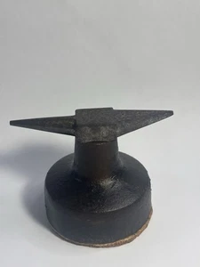 VINTAGE BROOKSTONE MINI DOPPELHORN AMBOSS FRANKREICH JUWELIER BÜCHSENMACHER SILBERSCHMIED - Bild 1 von 6