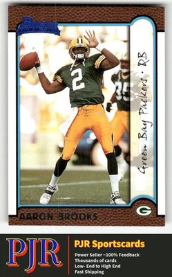 Aaron Brooks 1999 Bowman #199 Green Bay Packers Rookie - Image 1 of 2