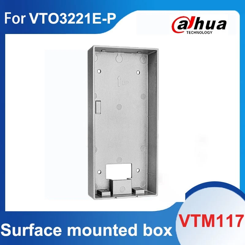 Dahua VTM117 Surface Mounted Box for VTO3221E-P VTO6221E-P Door Station