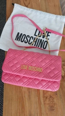 Pink love moschino quilted bag - image 1 of 4