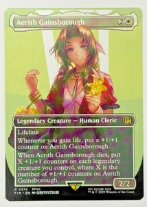 ERROR DE COLOR DE IMPRESIÓN Aerith Gainsborough (sin fronteras) Final Fantasy - Imagen 1 de 3