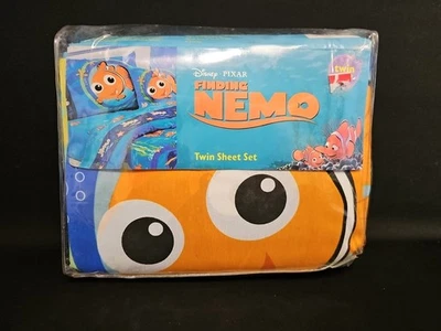 Disney Pixar Finding Nemo Twin Sheet Set Bedding New Sealed Vintage Made in USA - Image 1 of 4