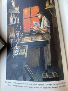 1888 Beginner’s Handbook Of Chemistry 14 Chromolithographs by Appleton Ex. Zustand - Bild 1 von 11