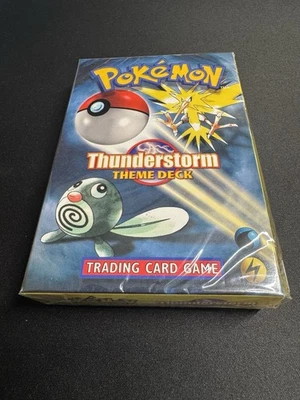 Pokemon 1999 WOTC Thunderstorm Theme Deck Factory Sealed - Image 1 of 4