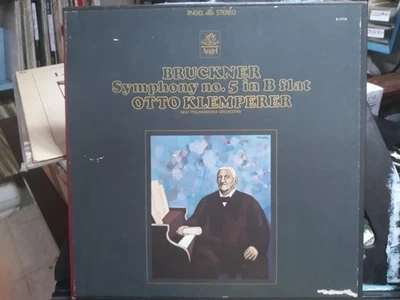 BRUCKNER  Symphonies #5, #6, #8 Klemperer, Masur 5 Lp Near Mint Lps - Image 1 of 4